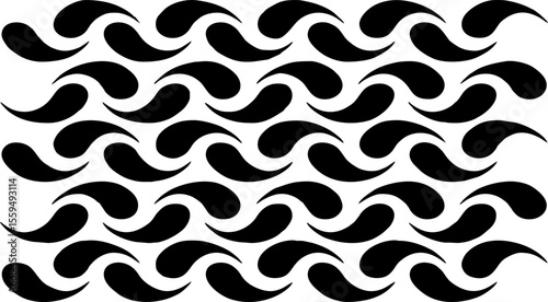 Complex Black and White Labyrinth