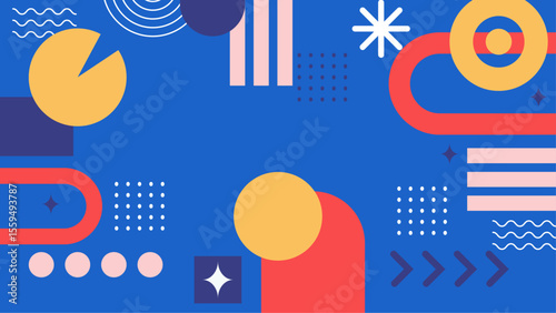 Purple abstract shapes and patterns. Suitable for backgrounds, graphic design projects, and modern artistic concepts in need of uniqueness.