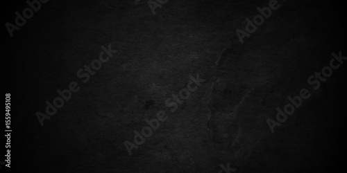 Grunge blackboard chalkboard abstract black charcoal wall Stone concrete texture grungy background. dark grey black slate background or texture. Black texture chalk board and black board.	
