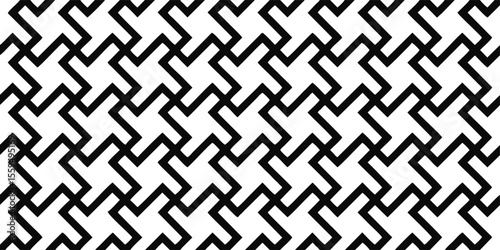 Complex Black and White Labyrinth