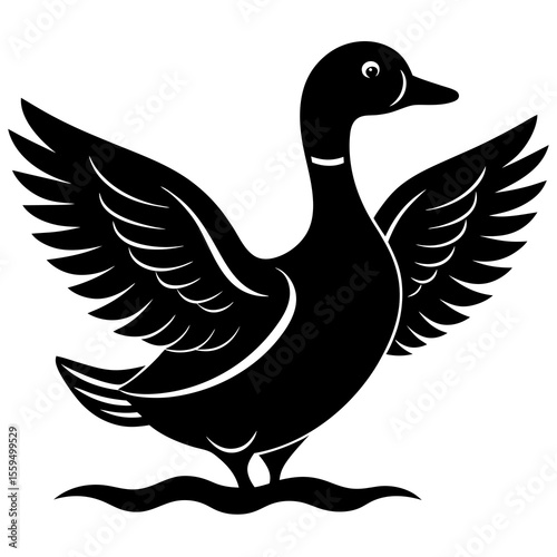 vector illustration of a dove