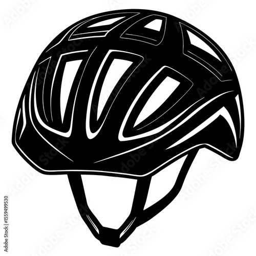 motorcycle helmet isolated on white