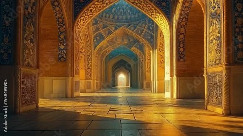 The building's architecture featured elegant arches and intricate designs, blending modern style with classic beauty.
