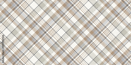 Vector checkered pattern or plaid pattern . Tartan, textured seamless twill for flannel shirts, duvet covers, other autumn winter textile mills. Vector Format