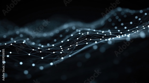 Wireless connection links devices via radio waves or infrared, enabling data transfer without cables across distances.
