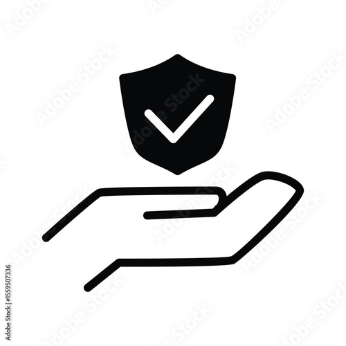 savety solid icon symbol vector design good for web or mobile app