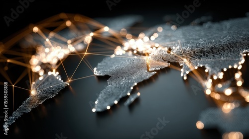 Global financial connections enable trading of stocks, bonds, and currencies, affecting economic stability and growth.
