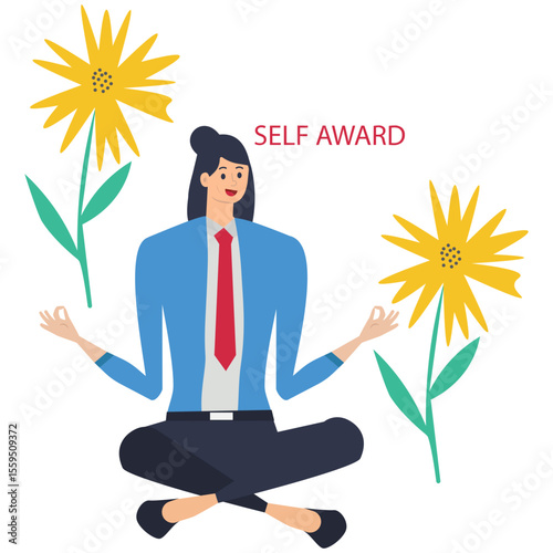 Khud Ko Salaam  Self Award Illustration