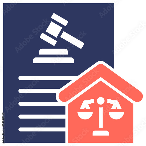 Real Estate Law Icon