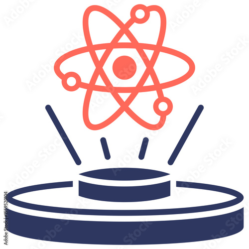 Quantum Holography Icon