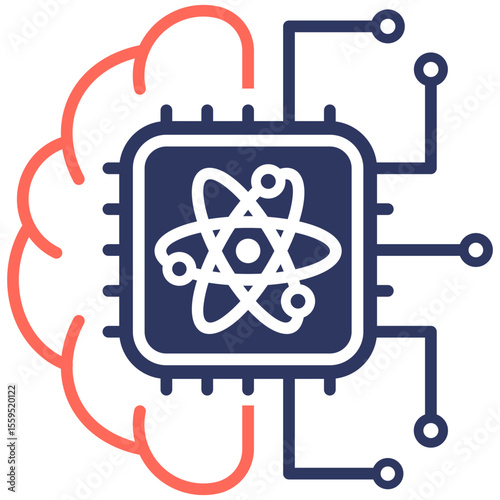 Quantum Decoherence Icon