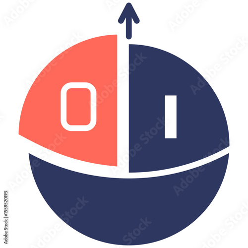 Quantum Information Icon