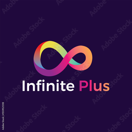 Modern and elegant infinity logo design symbolizing endless possibilities, growth, and continuity. Perfect for tech, wellness, finance, and brands wanting a timeless, versatile image.
