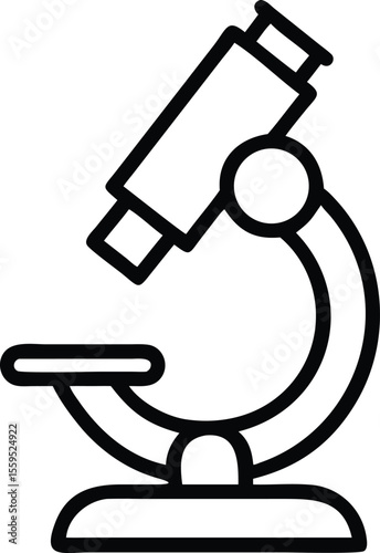 Microscope Science Lab Equipment Icon