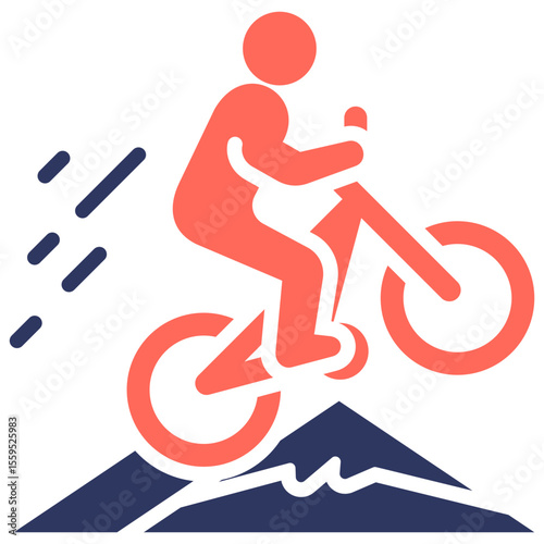 Mountain Bike Icon