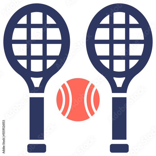 Tennis Racket Icon