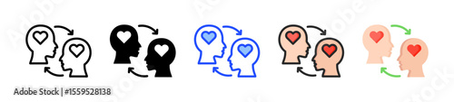Empathy Icon Collection With Multiple Styles