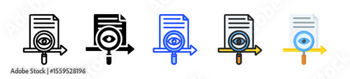 Transparency Icon Collection With Multiple Styles