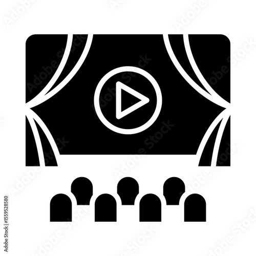 cinema theater icon