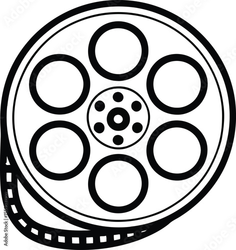 Film reel icon