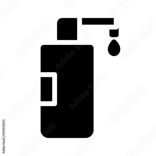 antiseptic glyph icon