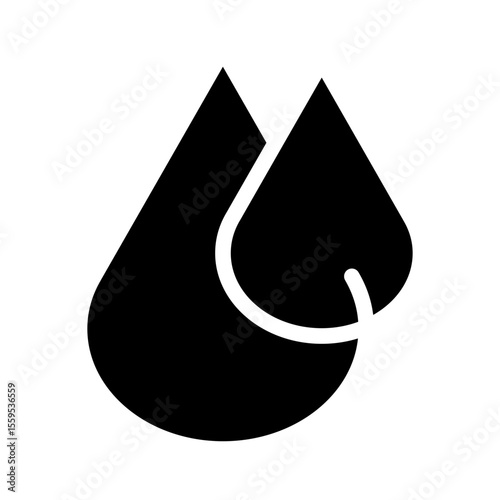 drops glyph icon