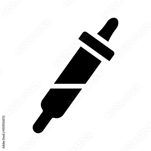eye drop glyph icon