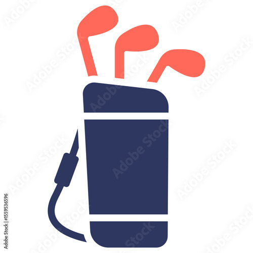 Golf Clubs Icon