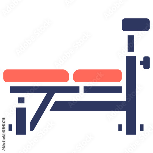Weight Bench Icon