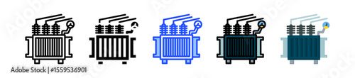 Transformer Icon Collection With Multiple Styles