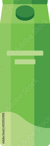 Carton pack for juice vector illustration