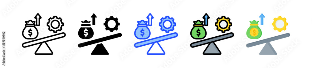 Leverage Icon Collection With Multiple Styles Leverage Icon Collection With Multiple Styles
