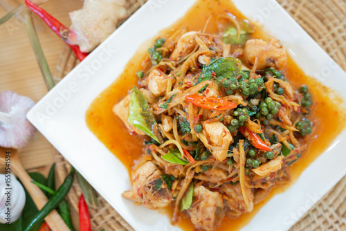 Spicy Stir-Fried Jungle Chicken (Pad Ped Gai Pa)