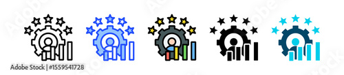 Expertise Icon Collection With Multiple Styles