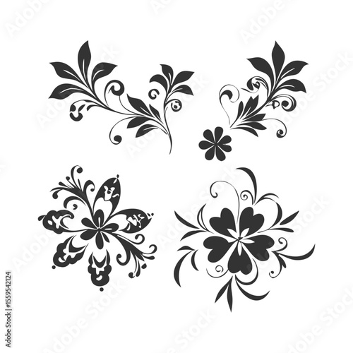Floral Ornaments Icon New Design