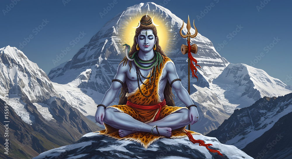 Fototapeta premium mahashivatri