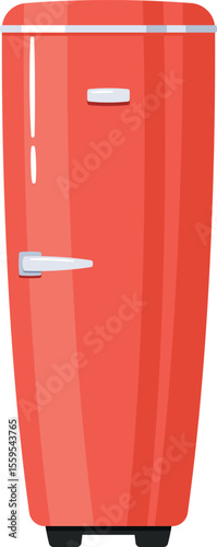 Closed refrigerator for food storage