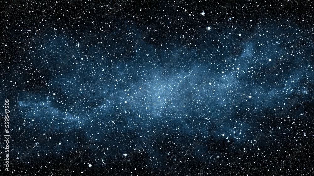 Obraz premium Vast expanse of the cosmos filled with distant stars.