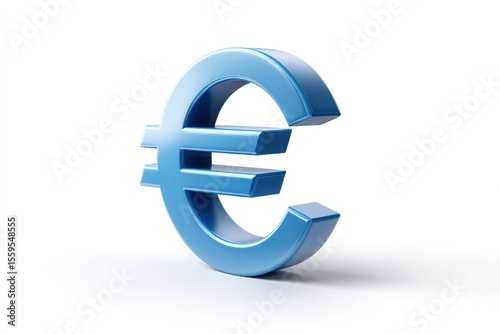 blue euro symbol