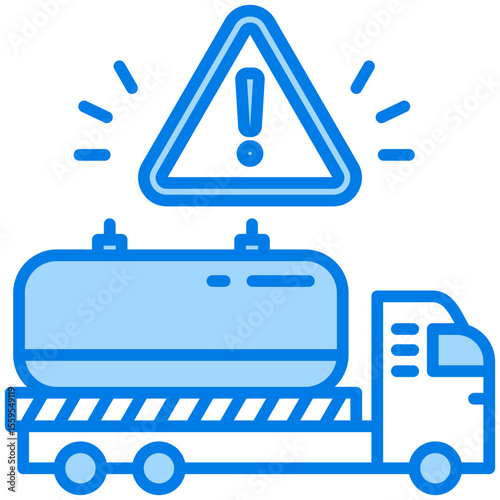 Hazardous Material Transport Icon