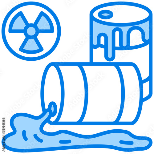 Radioactive Leak Icon