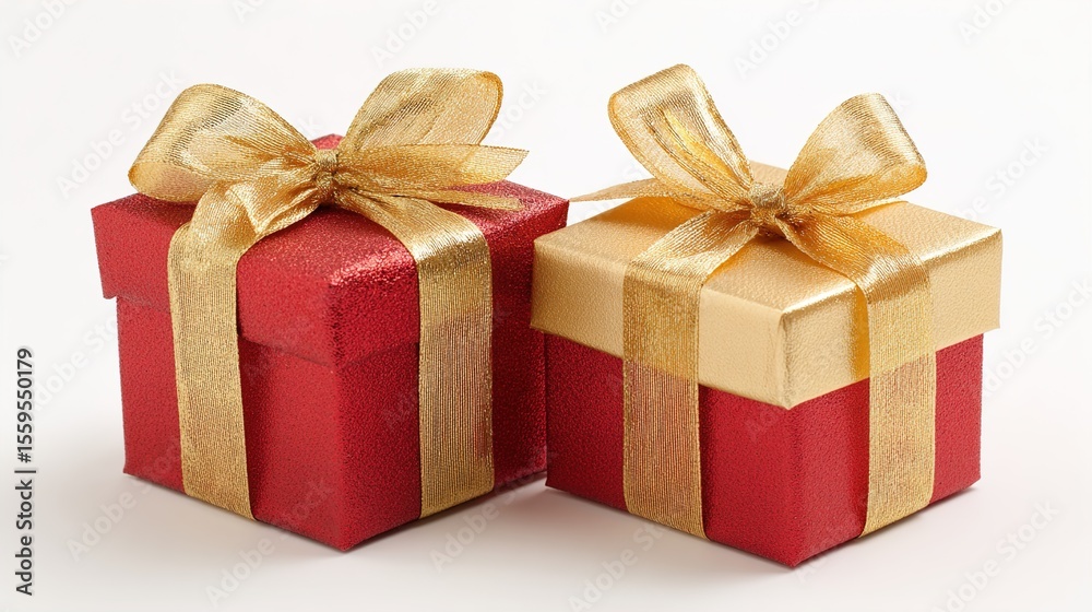 Obraz premium gift box isolated on white background