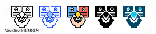 Hypothesis Icon Collection With Multiple Styles