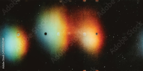Vector seamless pattern, Abstract dirty or aging film light leaks. Dust particle and grain texture or dirt use for overlay film frame effect with space for vintage grunge design