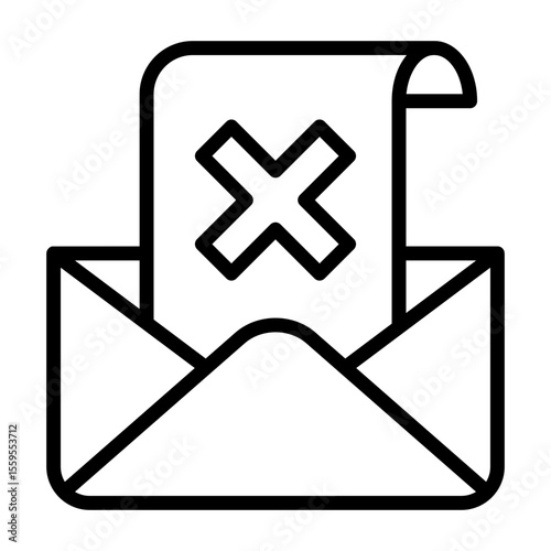Rejection Letter Icon