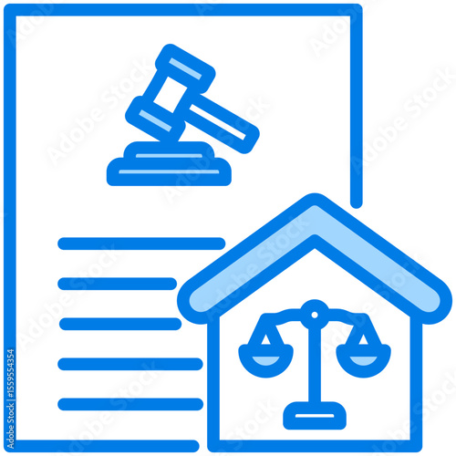 Real Estate Law Icon