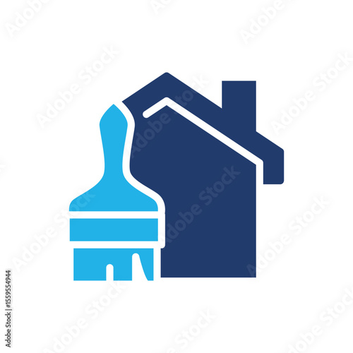 home renovation service colored icon symbol vector design good for web or mobile app