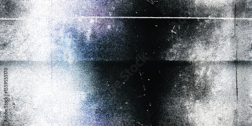 Vector seamless pattern, 80's negative photo film with grain scratches dust, film grain photo overlay background, light leaks texture effect. Grainy negative photo film textures