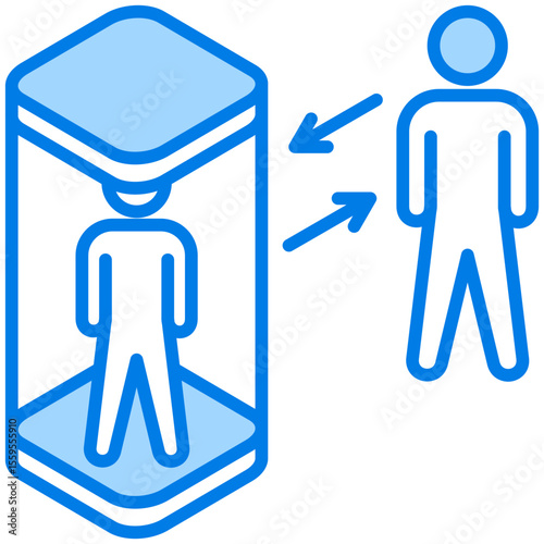 Quantum Teleportation Icon