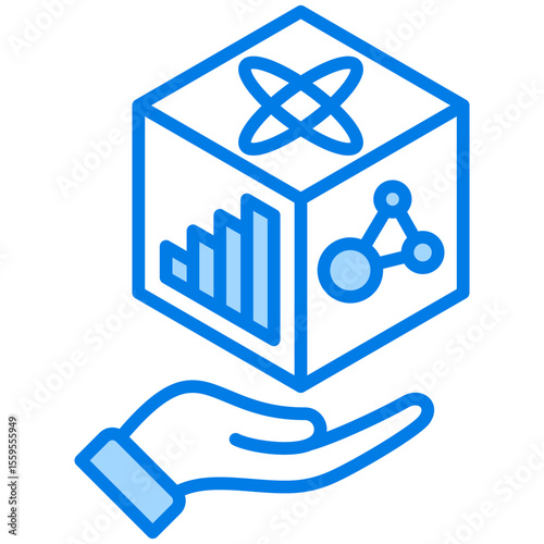 Quantum Randomness Icon
